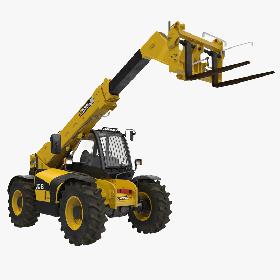 Telescopic Handler Forklift JCB 535 95 Yellow 3
